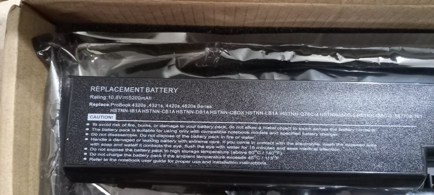 HP Probook Battery 5200mAh and Logitech m90 mouse (Brand New)