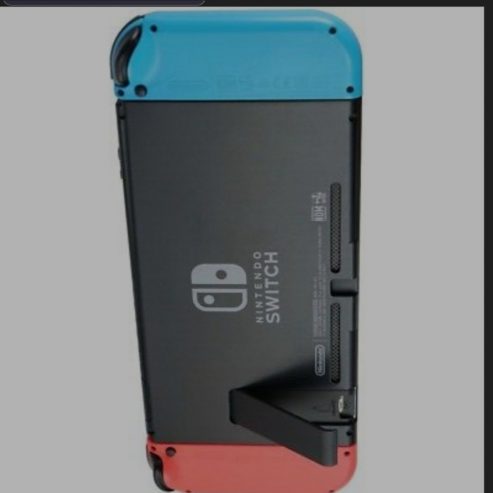 Nintendo Switch 32GB Console – Black (HAC-001) / Red-Blue OEM Joy Con